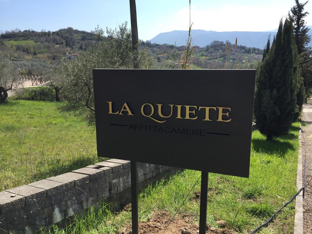 La Quiete Hotel Anagni Exterior photo